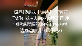 极品眼镜妹【诗诗】 无套双飞姐妹花~边啪啪边舔玉足 JK制服爆裂黑丝啪啪 口爆内射 边操边喷【 70v】 (2)