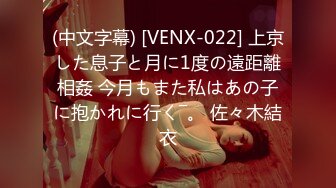 (中文字幕) [VENX-022] 上京した息子と月に1度の遠距離相姦 今月もまた私はあの子に抱かれに行く―。 佐々木結衣