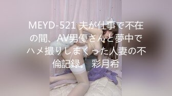 MEYD-521 夫が仕事で不在の間、AV男優さんと夢中でハメ撮りしまくった人妻の不倫記録。 彩月希