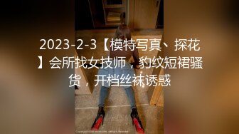 2023-2-3【模特写真丶探花】会所找女技师，豹纹短裙骚货，开档丝袜诱惑