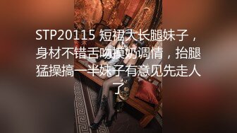 STP20115 短裙大长腿妹子，身材不错舌吻摸奶调情，抬腿猛操搞一半妹子有意见先走人了